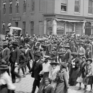 A celebration of Emancipation Day in Richmond, Virginia, c. 1905.